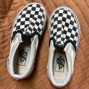 Toddler checkered vans